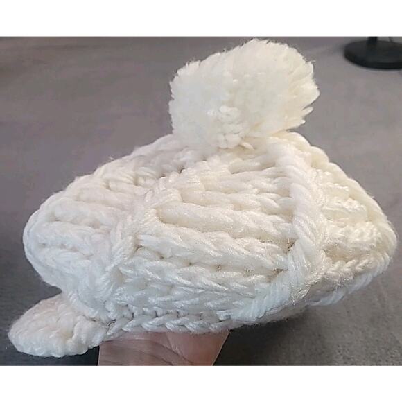 ✨ Vtg 70s Betmar Women’s Hat – Retro Off White Acrylic Cap – Retro Accessory ✨ - Picture 4 of 7